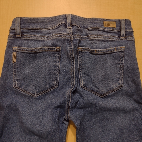 Paige Verdugo Ankle Distressed Jeans Size 28 - Picture 3 of 11